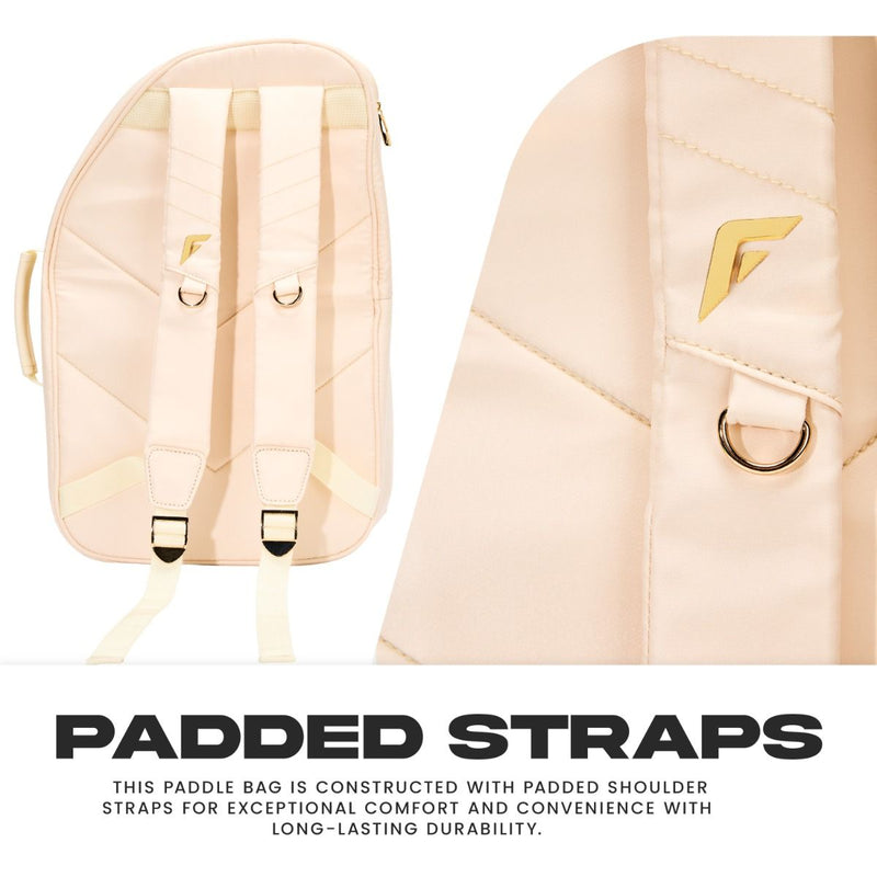 Franklin Parker Pickleball Paddle Bag - Vanilla