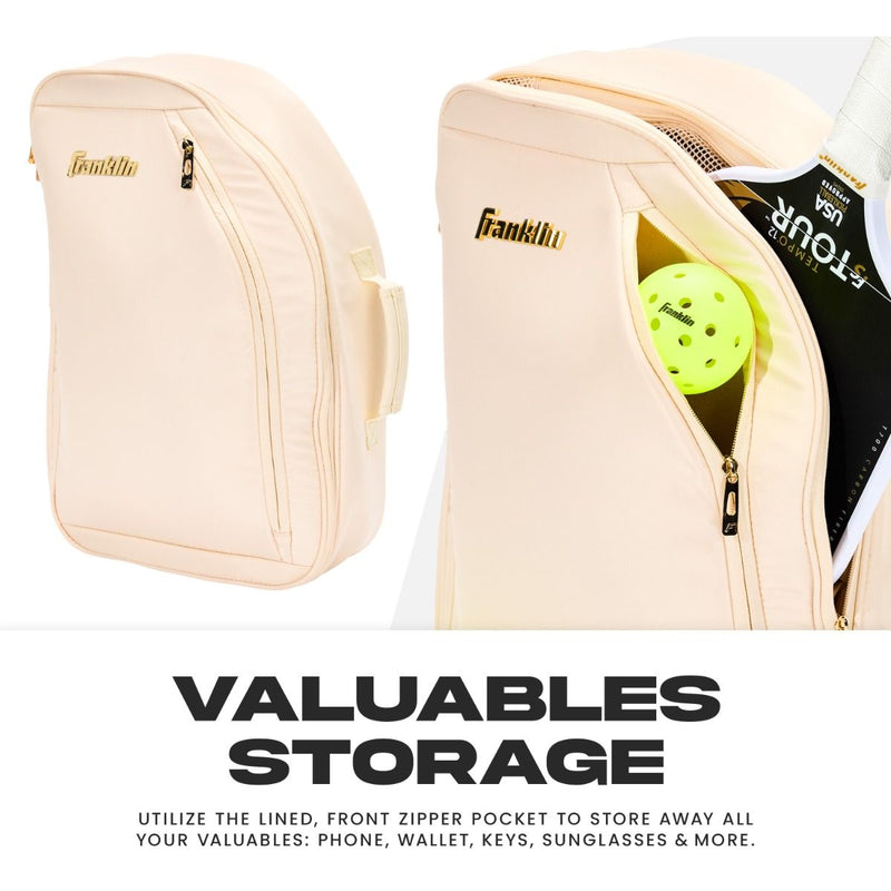 Franklin Parker Pickleball Paddle Bag - Vanilla