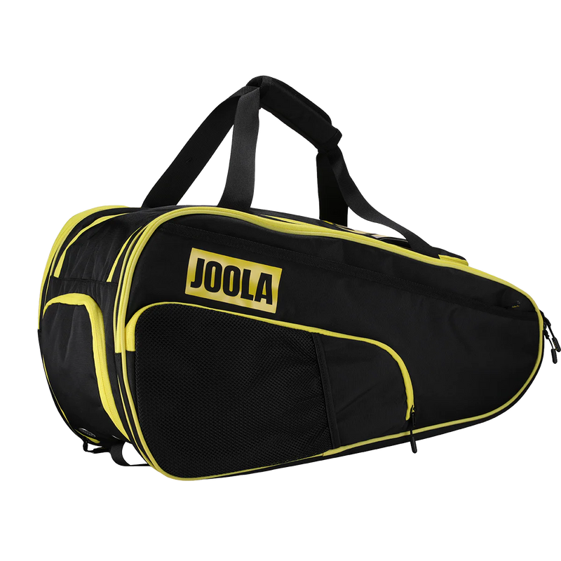 Joola Tour Elite Pickleball Bag - Black/Joola Yellow