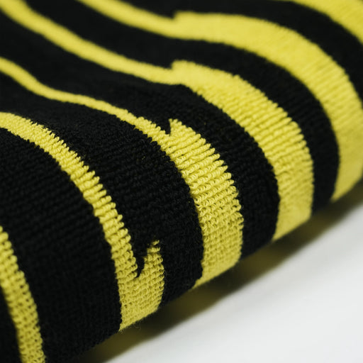 Joola Large Wordmark Towel - Black/Joola Yellow