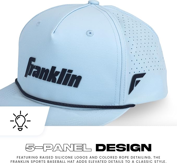 Franklin Performance Snapback Hat - Carolina Blue/Navy
