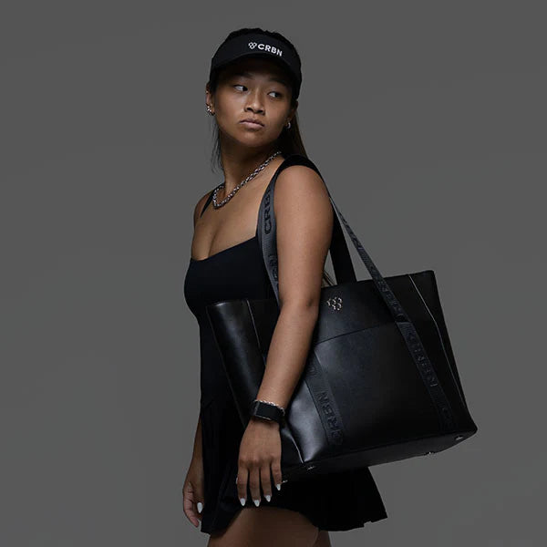 CRBN Club Pickleball Tote Bag - Black