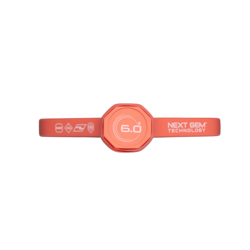 Six Zero Coral 16mm Elongated Paddle - Coral Pink