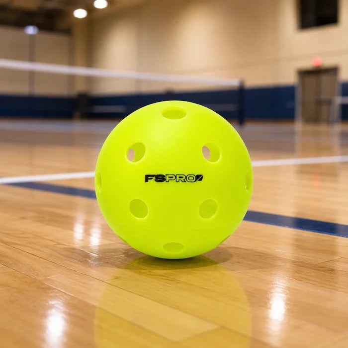 Franklin Pickleball FS Pro Indoor Ball - 3 Pack Optic Yellow