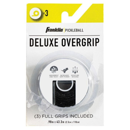 Franklin Deluxe Overgrip packaging with a white background