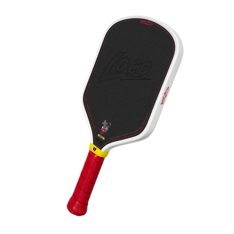 Bread & Butter The Loco 2 Pickleball Paddle - Hybrid White/Red
