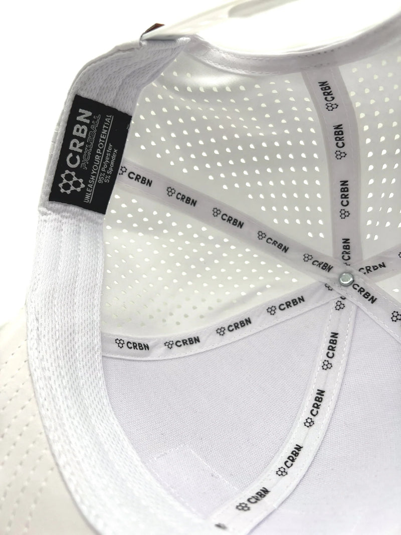 CRBN Quick-Dry Trucker Hat - White