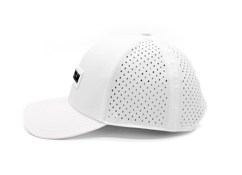 CRBN Quick-Dry Trucker Hat - White