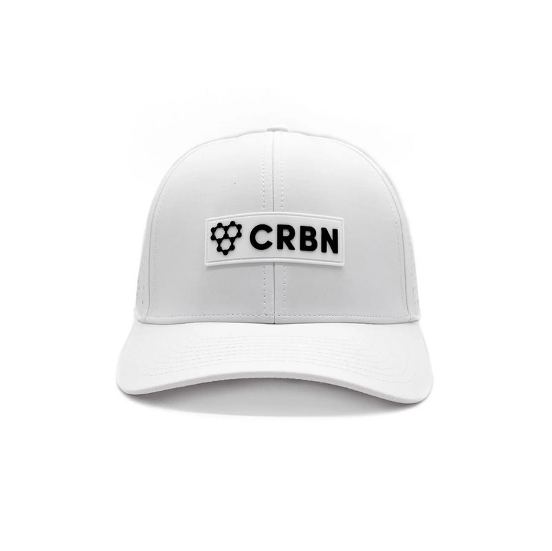 CRBN Quick-Dry Trucker Hat - White