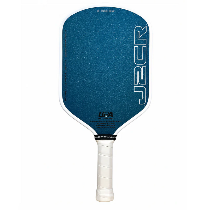 Honolulu J2CR Crystal Blue Endurance Surface Paddle - White Extended J2 6" Handle