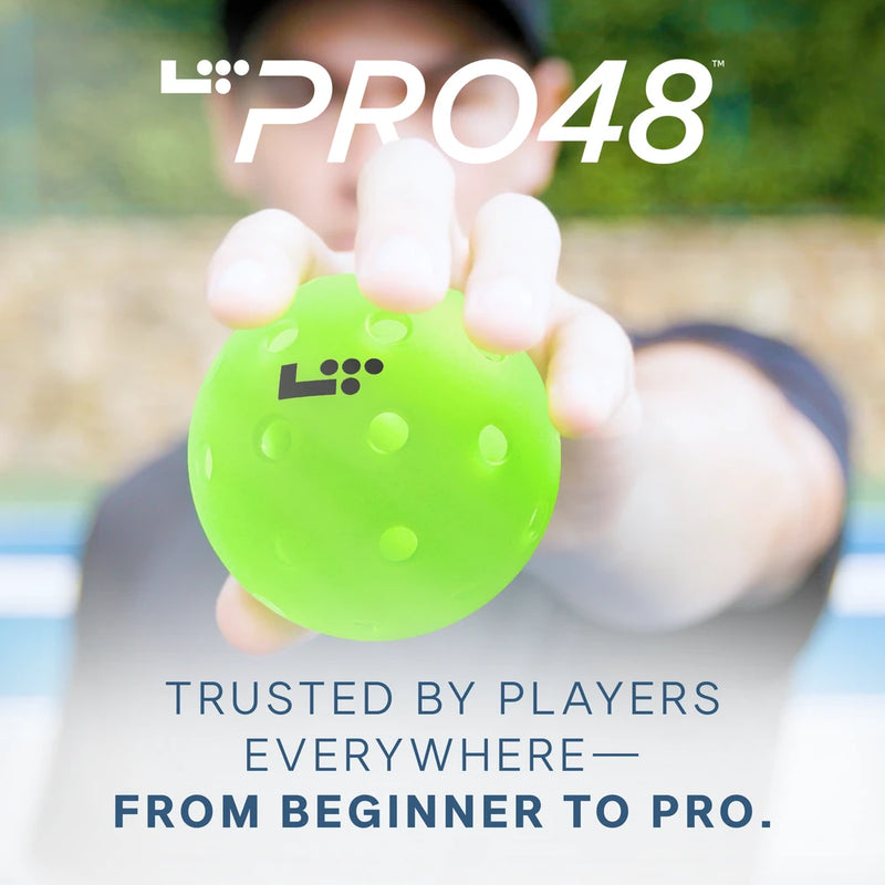 Lifetime LT Pro 48 Outdoor Pickleball - 3 Pack Green