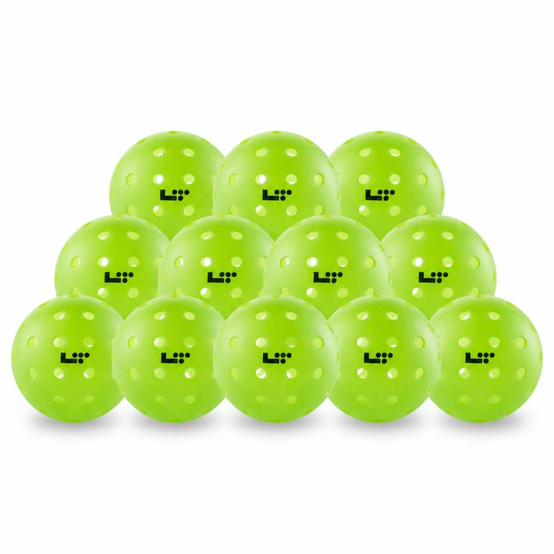 Lifetime LT Pro 48 Outdoor Pickleball - 12 Pack Green
