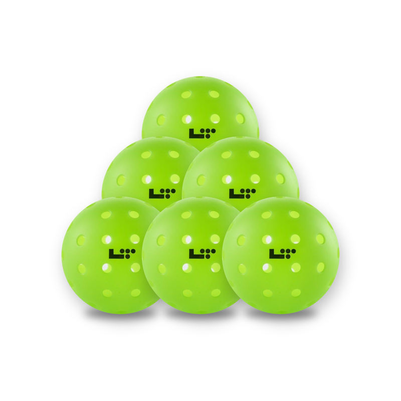 Lifetime LT Pro 48 Outdoor Pickleball - 6 Pack Green