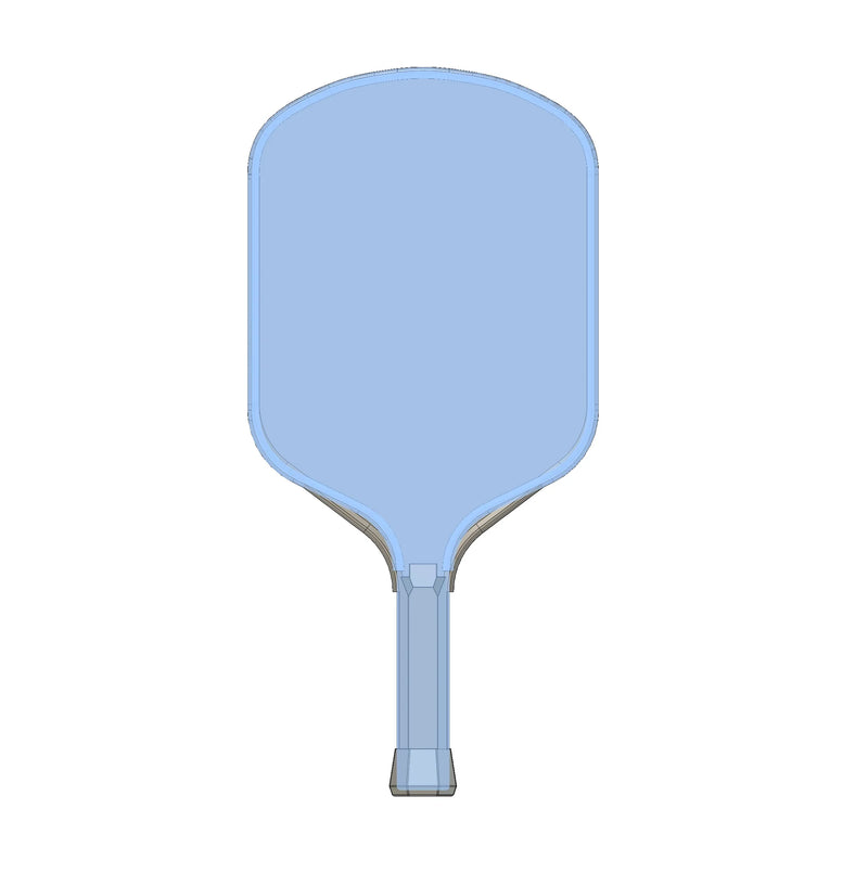 Honolulu J2CR Crystal Blue Endurance Surface Paddle - White Extended J2 6" Handle