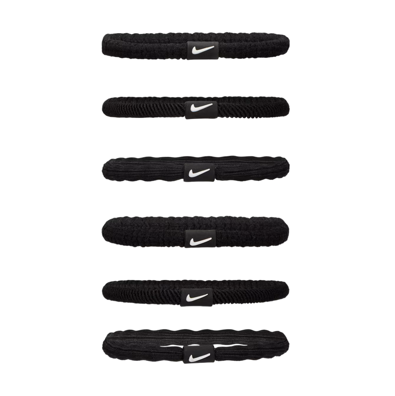 Nike Flex Hair Ties (6 Pack) - Black