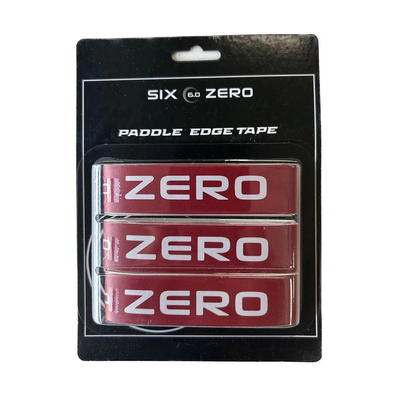Packaged paddle edge tape with 'ZERO' branding on a white background