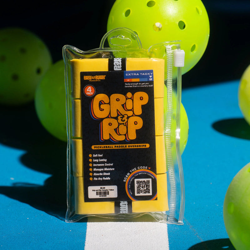 Bread & Butter Grip and Rip Tacky Overgrip - Lemon