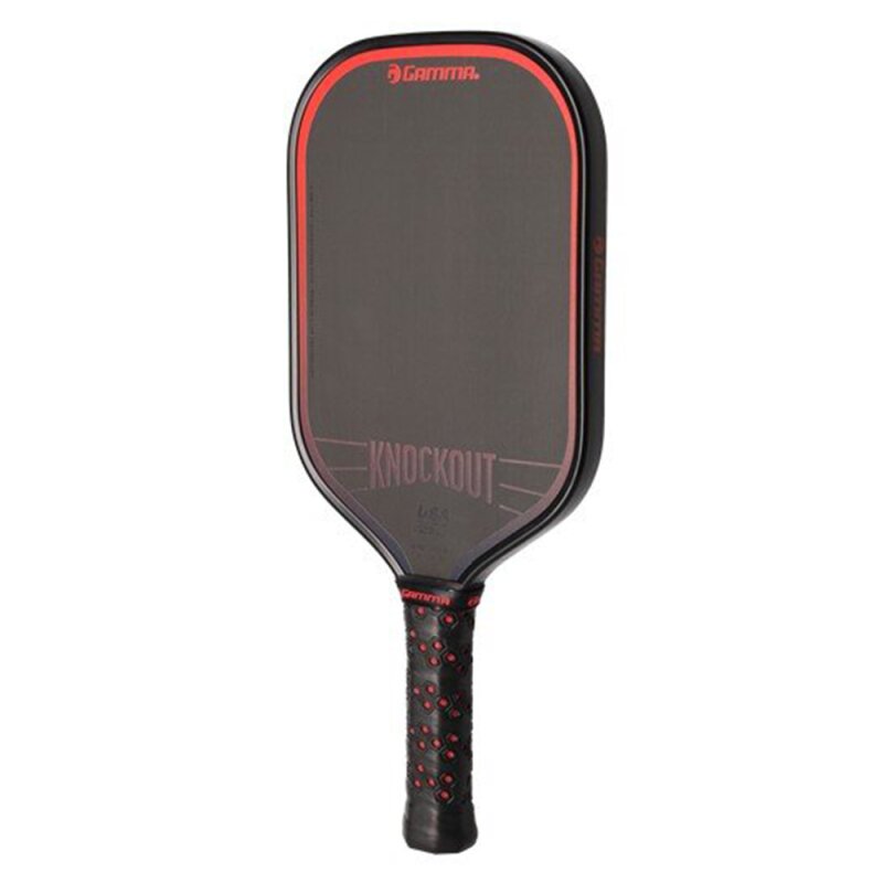 Black and red pickleball paddle with 'Cornilleau' branding on a white background