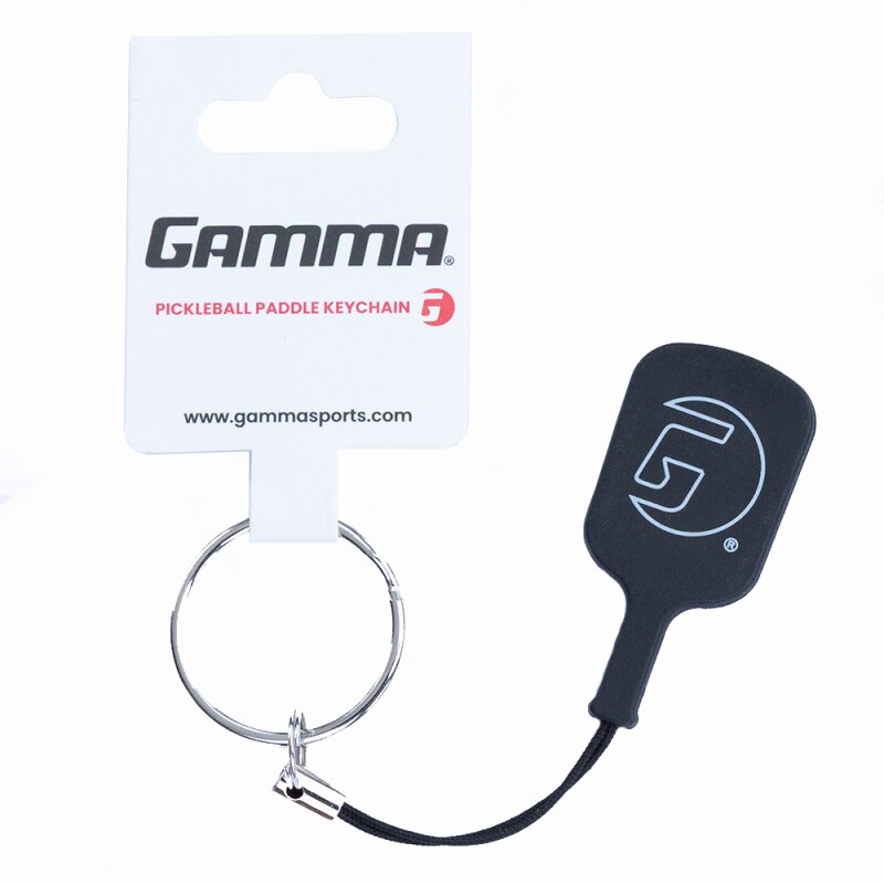 Gamma Pickleball Paddle Keychain - Black
