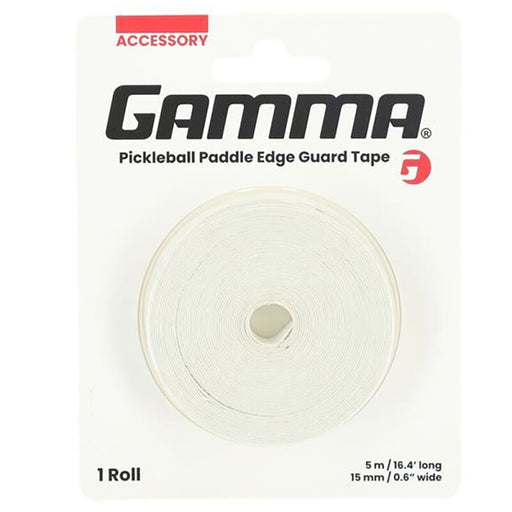 Gamma pickleball paddle edge guard tape packaging on a white background
