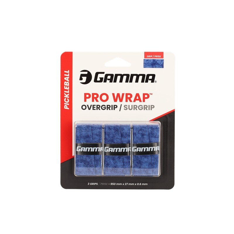 Gamma Pickleball Overgrip Pro Wrap - Blue | Gamma | Pickleball