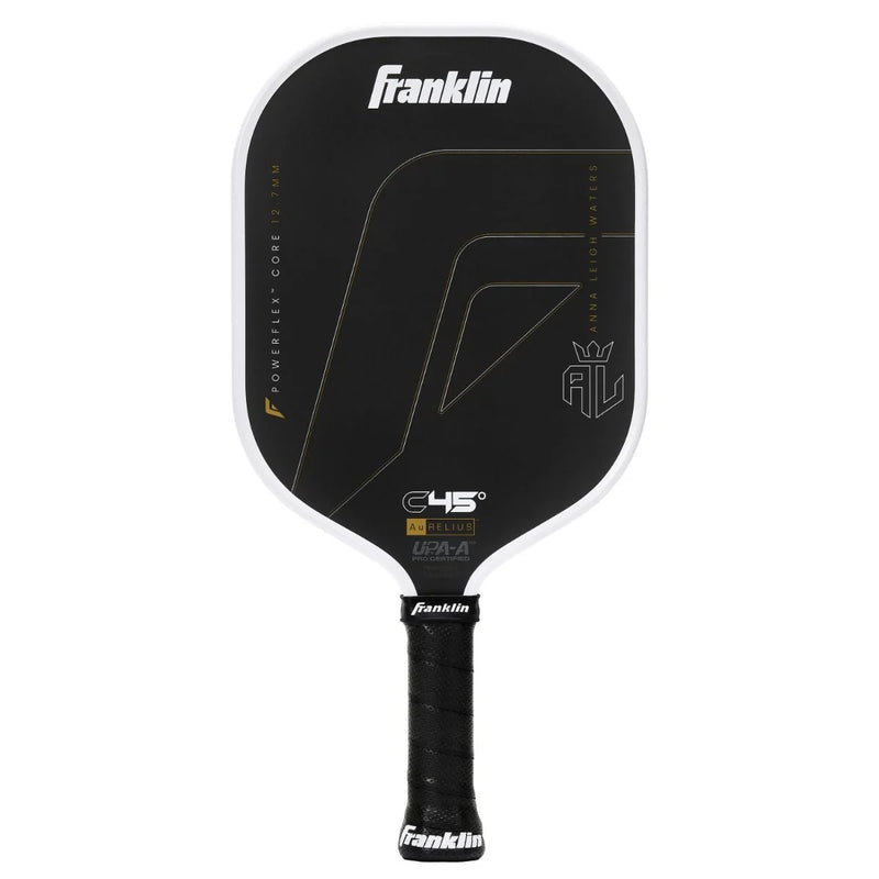 Franklin C45° Aurelius Carbon Series Pickleball Paddle - Black/White
