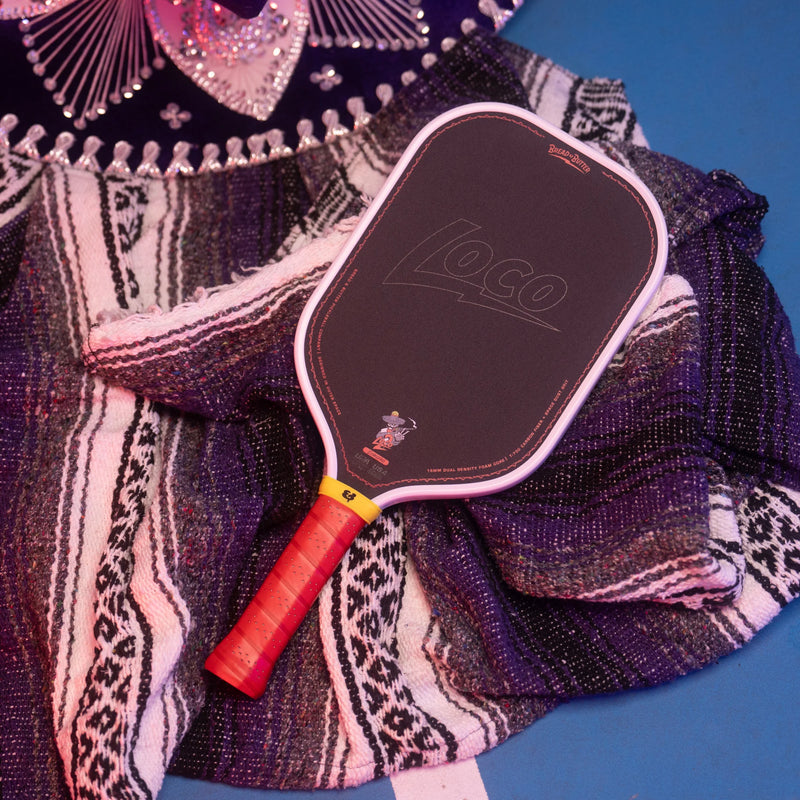 Bread & Butter The Loco 2 Pickleball Paddle - Elongated White/Red